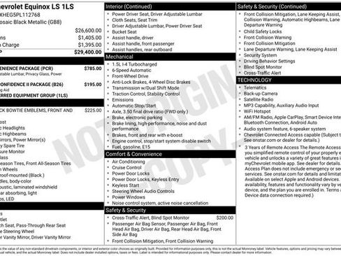 Used 2023 Chevrolet Equinox LS w/ LS Convenience Package FWD image 7