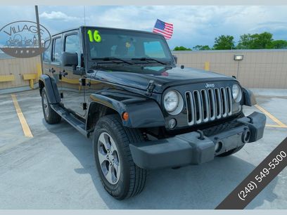 Used 2016 Jeep Wrangler Unlimited Sahara w/ Dual Top Group