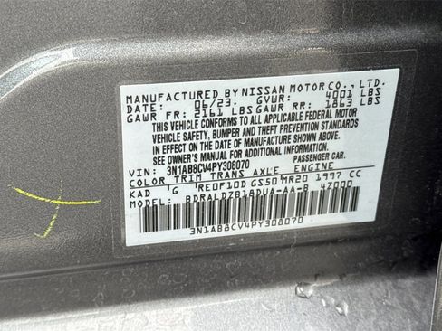Used 2023 Nissan Sentra SV image 37