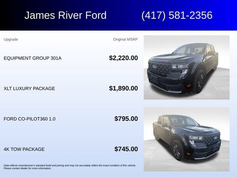 Used 2025 Ford Maverick XLT w/ Equipment Group 301A AWD/4WD image 5