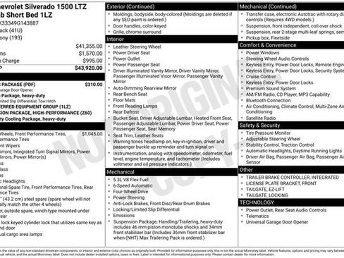 Used 2009 Chevrolet Silverado 1500 LTZ w/ LTZ Plus Package image 11