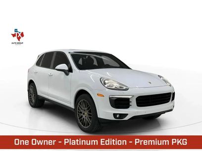 Used 2018 Porsche Cayenne Platinum Edition