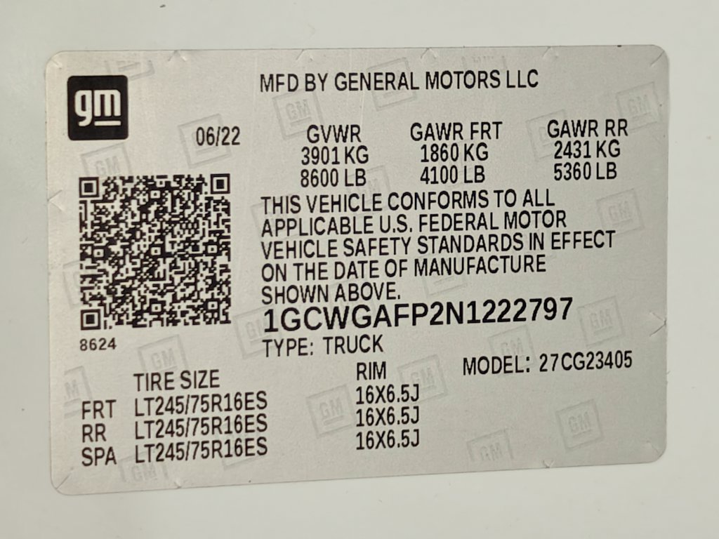 Used 2022 Chevrolet Express 2500 w/ Driver Convenience Package RWD image 43