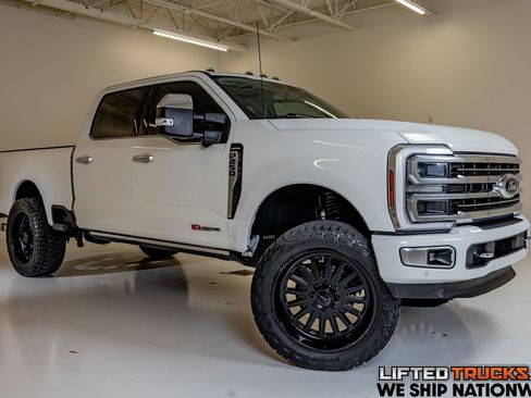 Used 2024 Ford F250 Limited w/ Snow Plow Prep Package AWD/4WD image 1