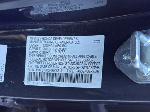Used 2022 Honda Civic EX-L image 31