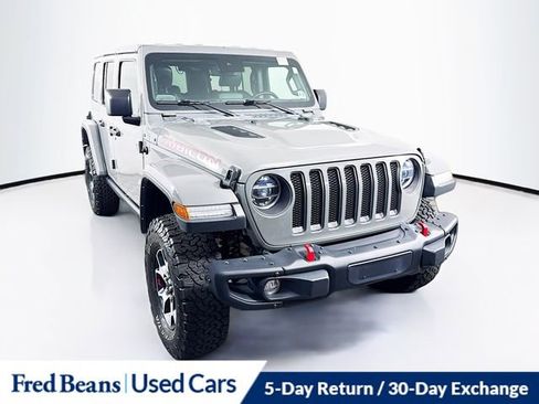 Used 2022 Jeep Wrangler Unlimited Rubicon w/ Steel Bumper Group image 1