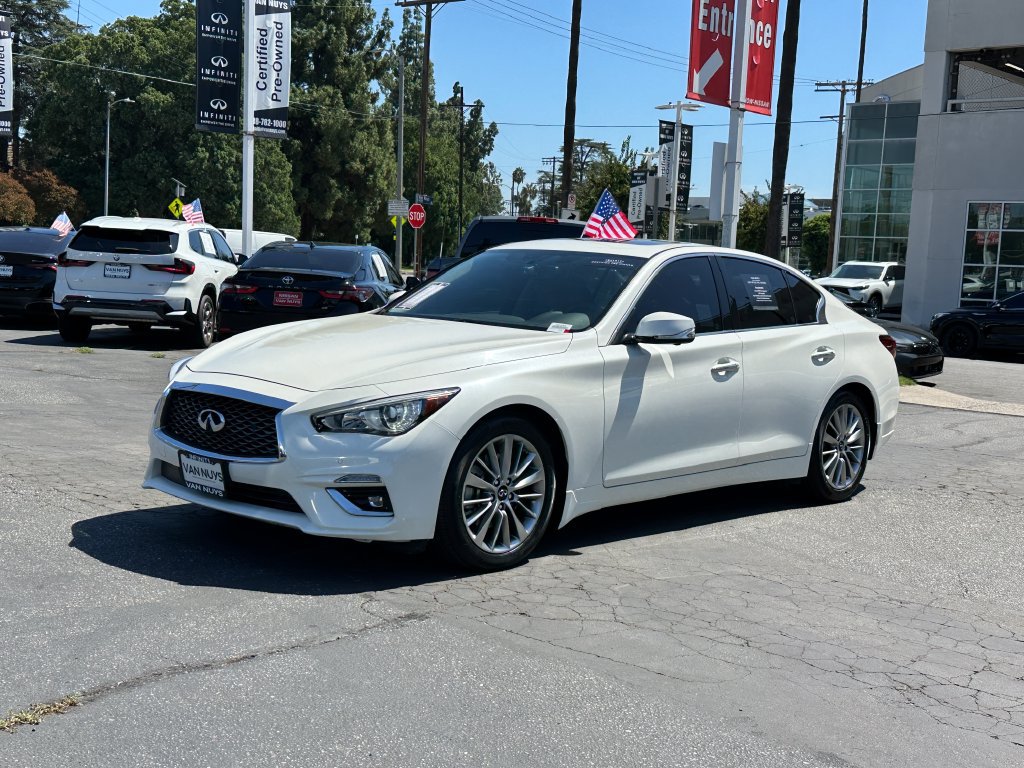 Certified 2023 INFINITI Q50 Luxe w/ Cargo Package RWD image 2