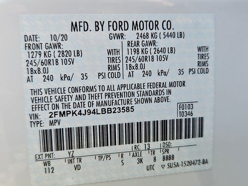 Used 2020 Ford Edge SEL w/ Convenience Package AWD/4WD image 28