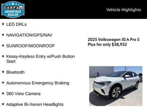 Used 2025 Volkswagen ID.4 Pro S Plus AWD/4WD image 5