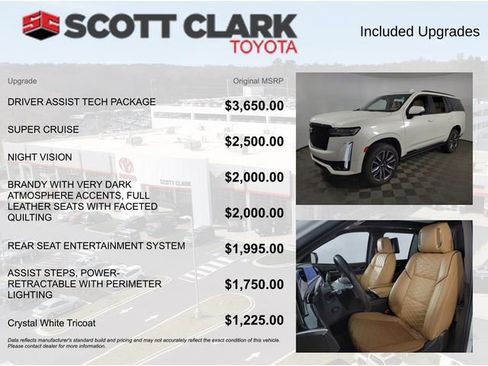 Used 2021 Cadillac Escalade Sport w/ Driver Assist Tech Package AWD/4WD image 4