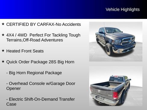 Used 2016 RAM 1500 Big Horn AWD/4WD image 4
