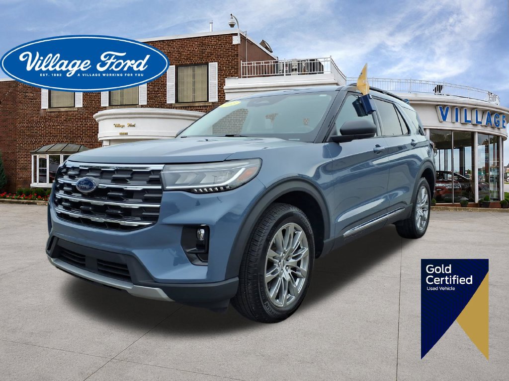 Certified 2025 Ford Explorer Active w/ Active Comfort Package AWD/4WD 360° Tour