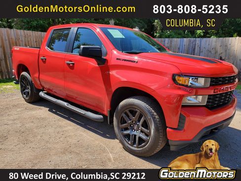 Used 2021 Chevrolet Silverado 1500 Custom w/ Rally Edition AWD/4WD image 1