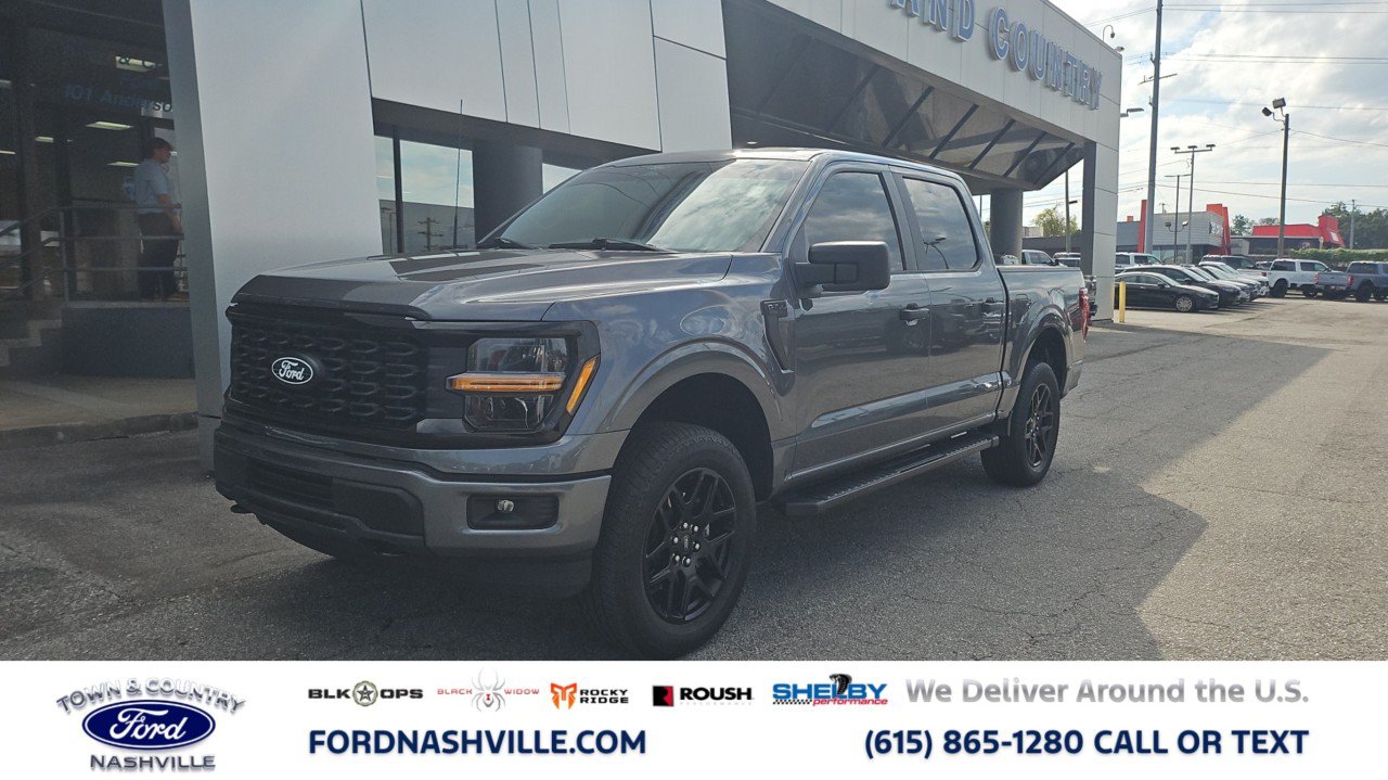 Used 2025 Ford F150 STX w/ STX Black Appearance Package AWD/4WD image 1
