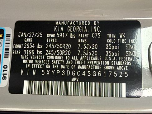 Used 2025 Kia Telluride EX X-Line AWD/4WD image 31