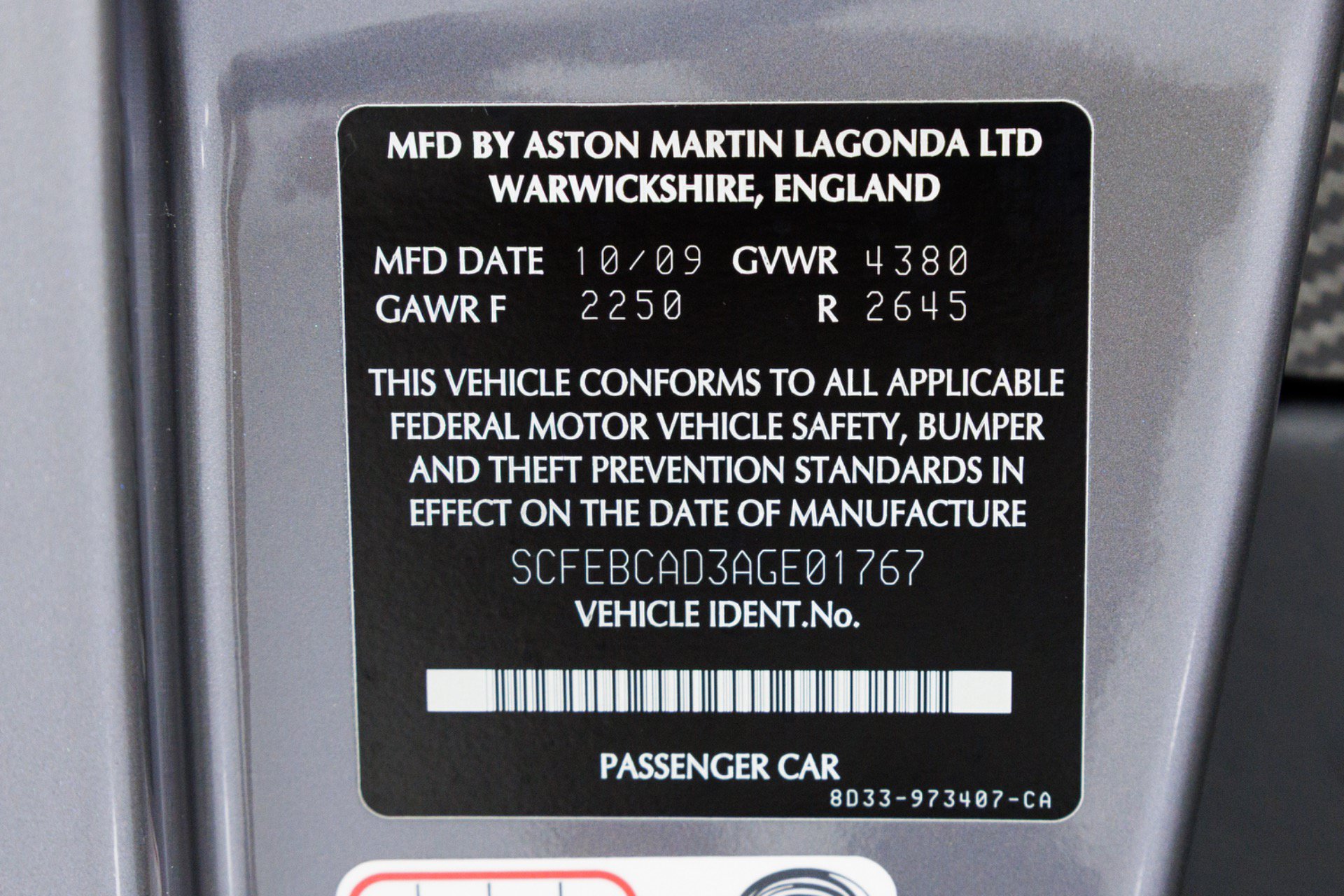 Used 2010 Aston Martin DBS Coupe RWD image 76