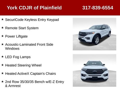 Used 2023 Ford Explorer XLT w/ Equipment Group 202A AWD/4WD image 12