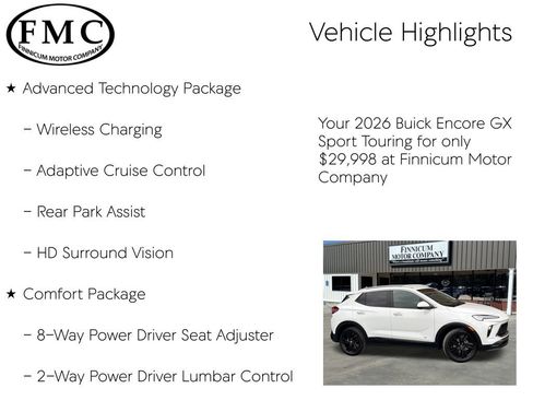 Used 2026 Buick Encore GX Sport Touring w/ Advanced Technology Package image 10