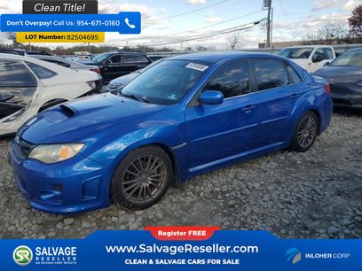Used 2014 Subaru Impreza WRX Sedan