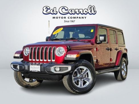 Used 2022 Jeep Wrangler Unlimited Sahara w/ Cold Weather Group image 1