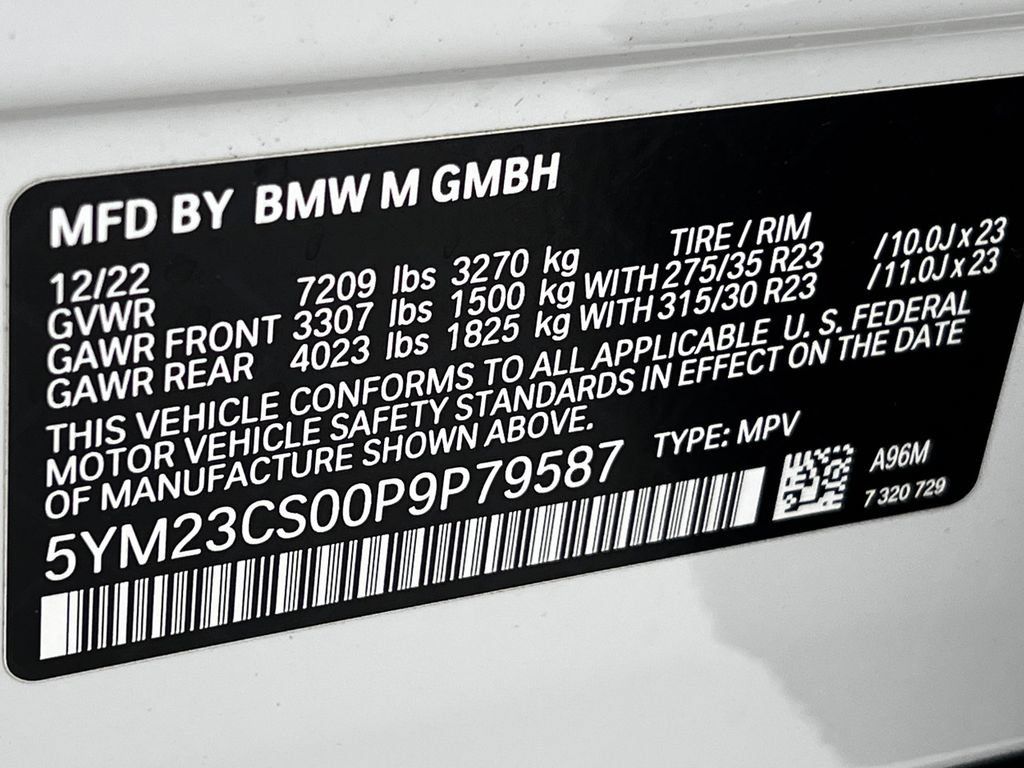 Certified 2023 BMW XM AWD/4WD image 24