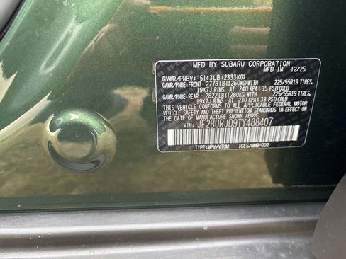 New 2026 Subaru Outback Touring XT image 20