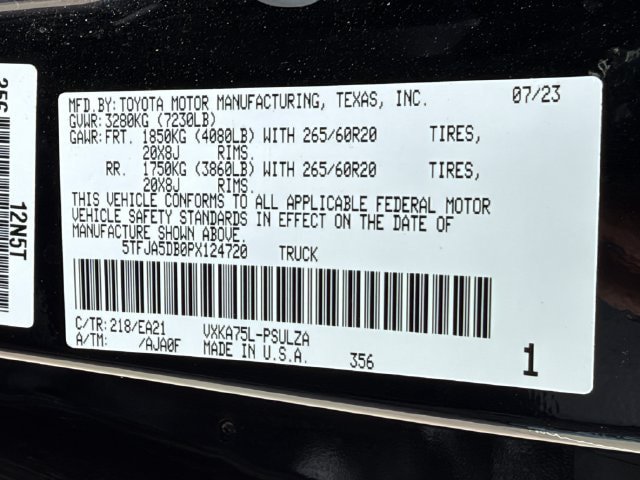 Used 2023 Toyota Tundra Limited w/ Power Package AWD/4WD image 27