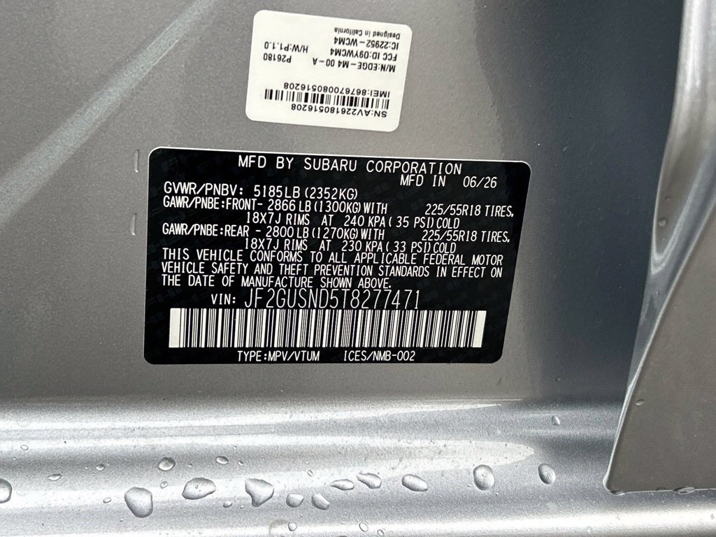 New 2026 Subaru Crosstrek 2.5i Limited AWD/4WD image 44