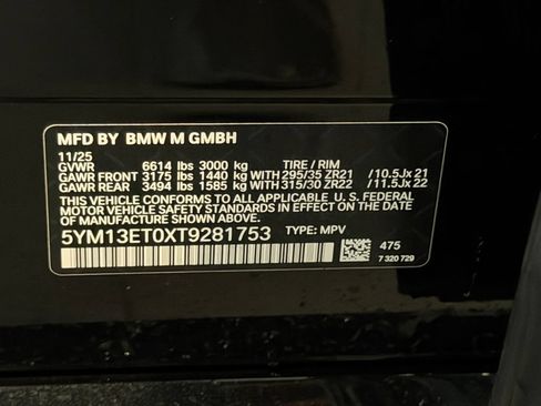 Used 2026 BMW X5 M Competition AWD/4WD image 26