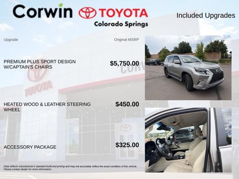 Used 2023 Lexus GX 460 Premium w/ Accessory Package AWD/4WD image 8