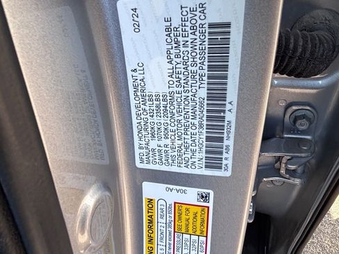 Used 2024 Honda Accord EX image 10