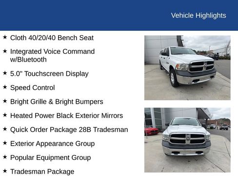 Used 2015 RAM 1500 Tradesman w/ Popular Equipment Group image 26