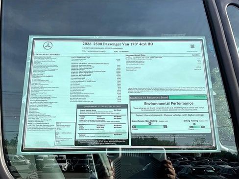 New 2026 Mercedes-Benz Sprinter 2500 image 17