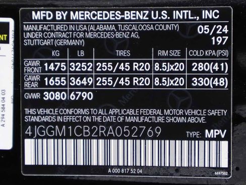 Used 2024 Mercedes-Benz EQE 350+ 4MATIC SUV image 44