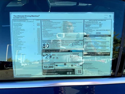 New 2024 BMW 330i Sedan w/ Convenience Package image 22