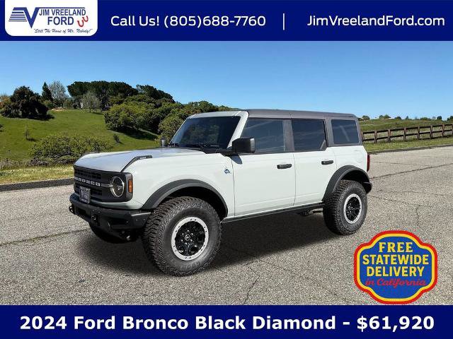 Certified 2024 Ford Bronco Black Diamond w/ Sasquatch Package AWD/4WD image 1