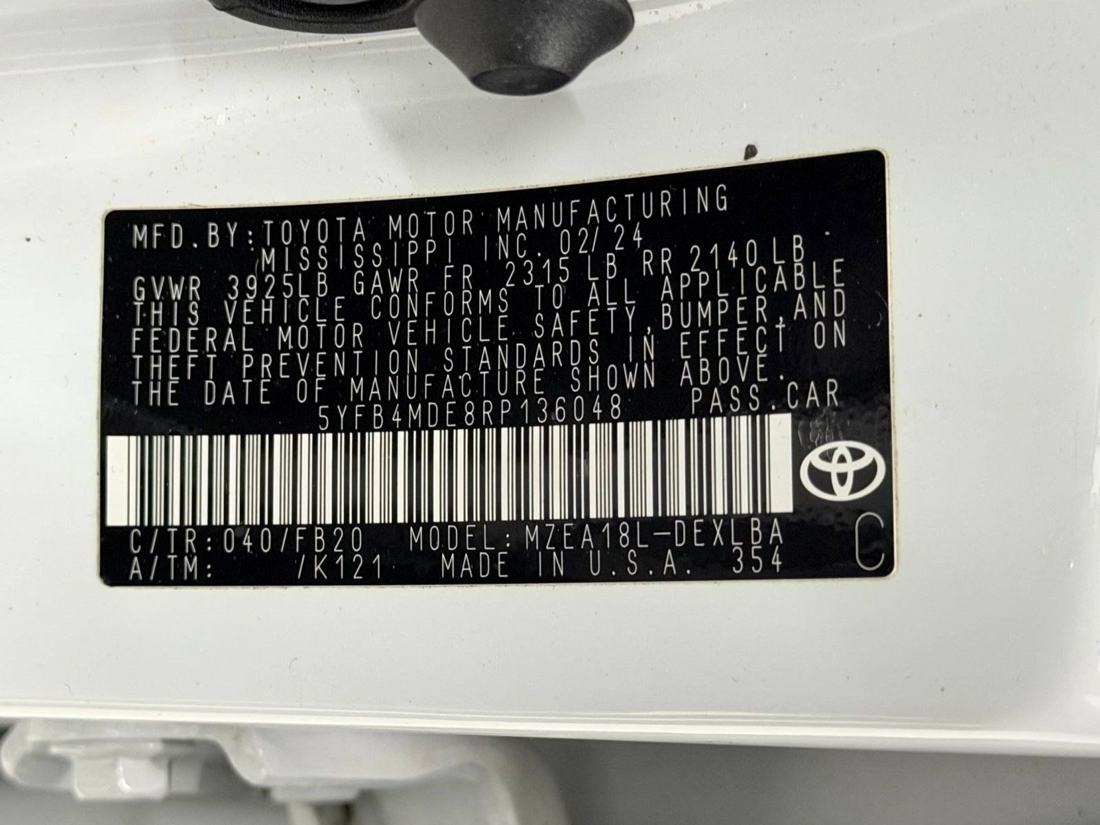 Used 2024 Toyota Corolla LE FWD image 24