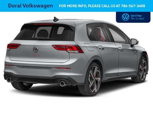 Used 2025 Volkswagen GTI SE w/ SE Leather Seating Package FWD image 2