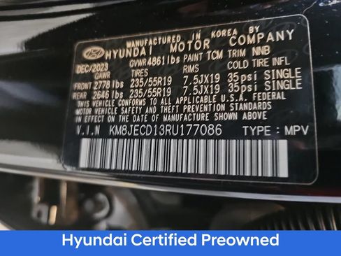 Certified 2024 Hyundai Tucson Limited AWD/4WD image 36