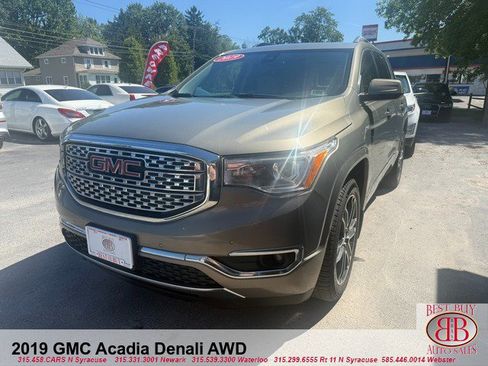 Used 2019 GMC Acadia Denali w/ LPO, Floor Liner Package AWD/4WD image 2