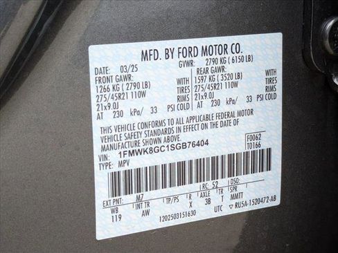 New 2025 Ford Explorer ST w/ Sun And Sound Package image 21