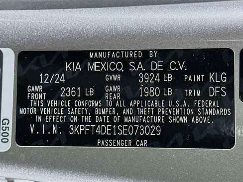 Used 2025 Kia K4 LXS image 12