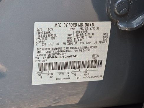 New 2026 Ford Explorer ST AWD/4WD image 29