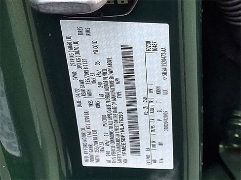 Certified 2022 Ford Bronco Outer Banks image 24