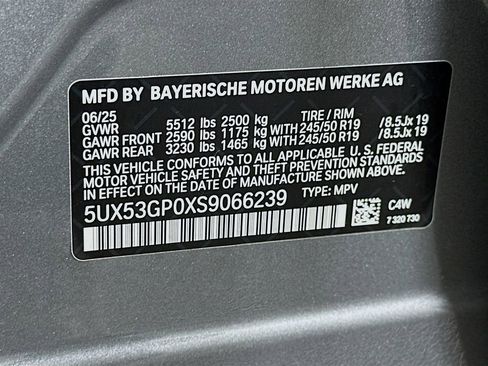 Used 2025 BMW X3 xDrive30i w/ Convenience Package AWD/4WD image 24
