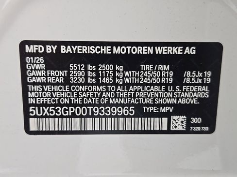 New 2026 BMW X3 xDrive30 image 24