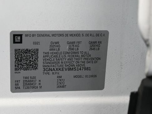 Used 2021 Chevrolet Equinox LT image 17