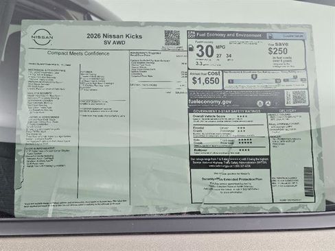 New 2026 Nissan Kicks SV w/ Cold Weather Package image 41