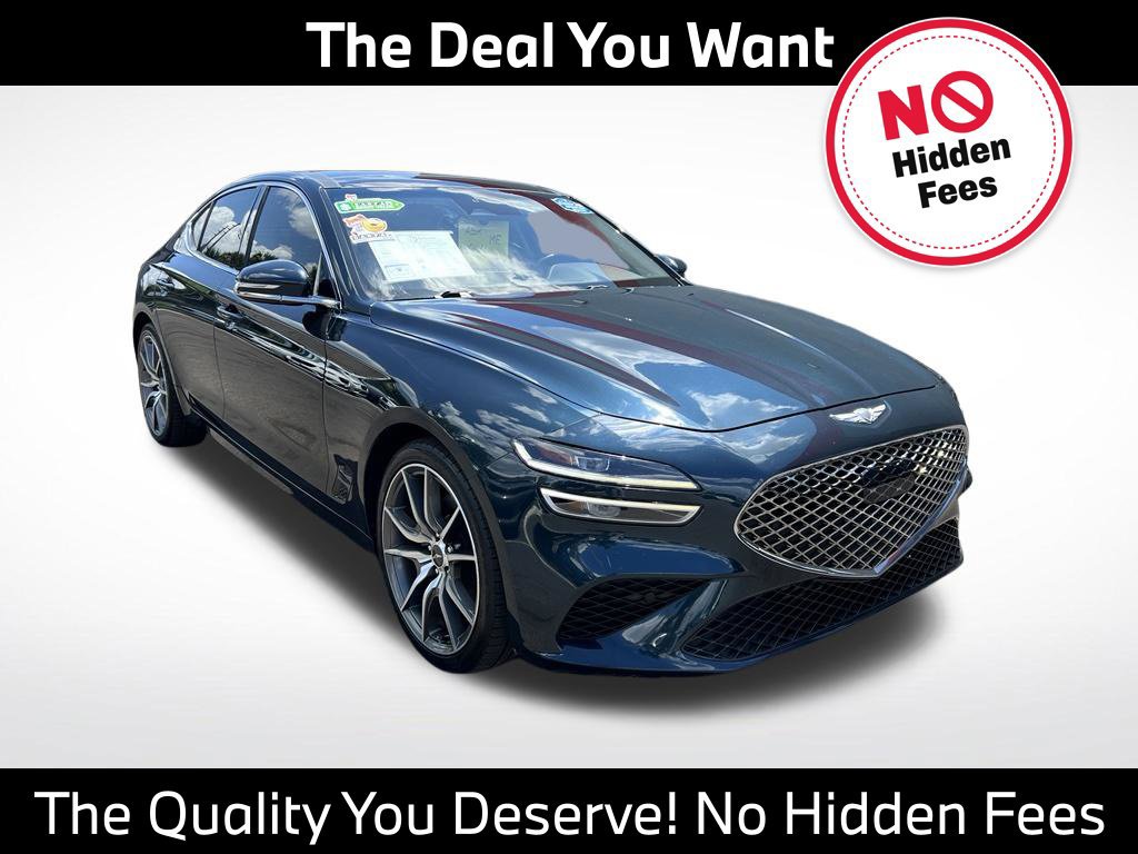 Used 2022 Genesis G70 2.0T w/ Prestige Package RWD image 1