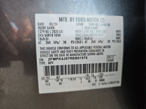 Used 2024 Ford Edge SEL w/ Sport Appearance Package image 23